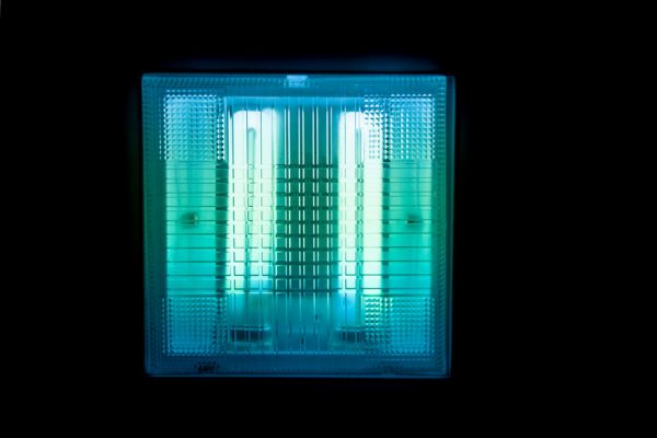 29594363 – fluorescent lamp on ceiling