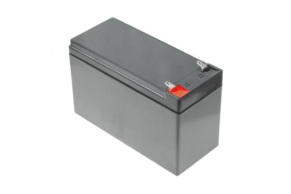 25649998 – single big rechargeable battery isolated on white background